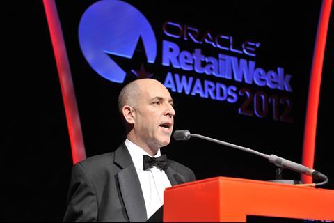 Retail Week's George MacDonald welcomed guests to the awards